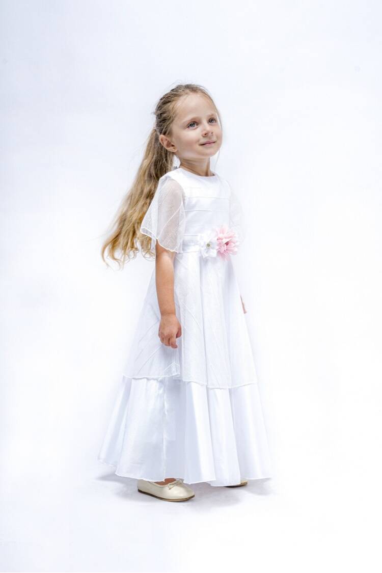 Wholesale Girls Dress with Striped and Tulle 6-9Y - Brand: Wecan - Kids & Baby Clothes Wholesale - Globality Store