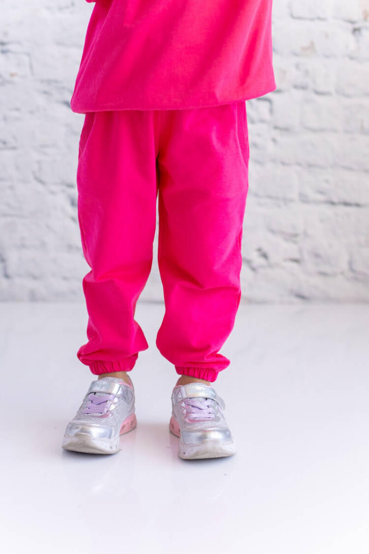 Wholesale Girl's Elasticated Sweatpants with Pocket Details 1-12Y - Brand: Zeyland - Kids & Baby Clothes Wholesale - Globality Store