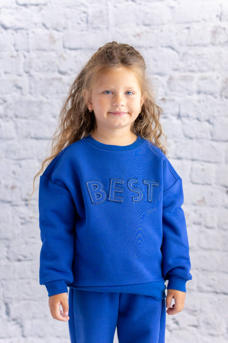 Wholesale Girl's Embroidery Detailed Sweatshirt 1-12Y - Brand: Zeyland - Kids & Baby Clothes Wholesale - Globality Store