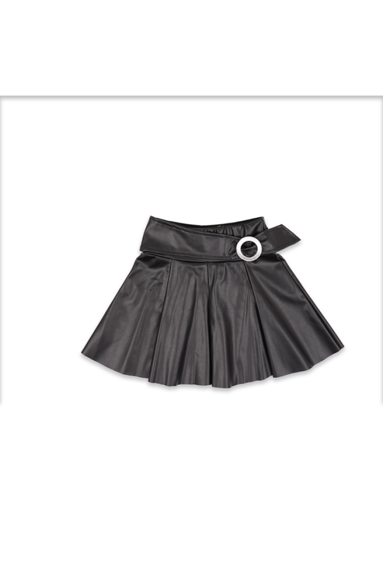 Wholesale Girls Faux Leather Skirt 4-12Y - Brand: Panino - Kids & Baby Clothes Wholesale - Globality Store