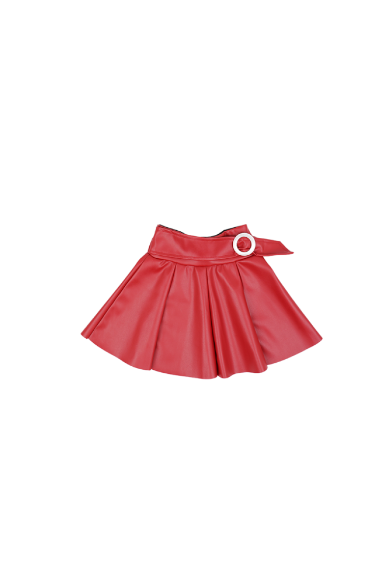 Wholesale Girls Faux Leather Skirt 4-12Y - Brand: Panino - Kids & Baby Clothes Wholesale - Globality Store
