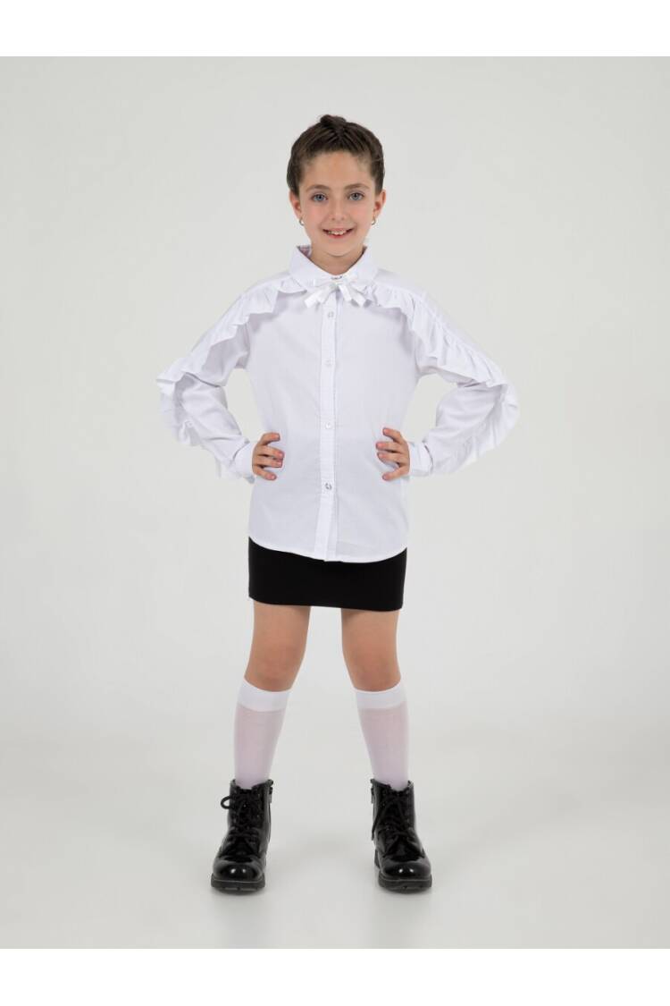Wholesale Girls Fornal Shirts 7-10Y - Brand: Büşra Bebe - Kids & Baby Clothes Wholesale - Globality Store