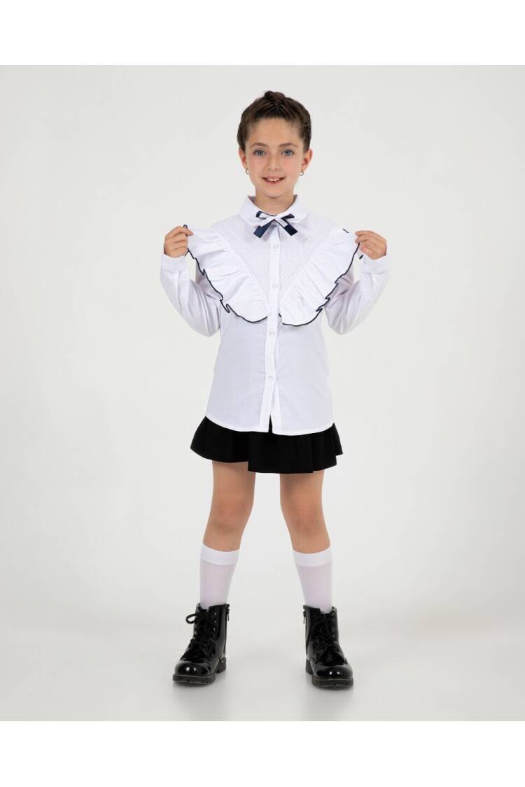 Wholesale Girls Fromal Shirt 11-14Y - Brand: Büşra Bebe - Kids & Baby Clothes Wholesale - Globality Store
