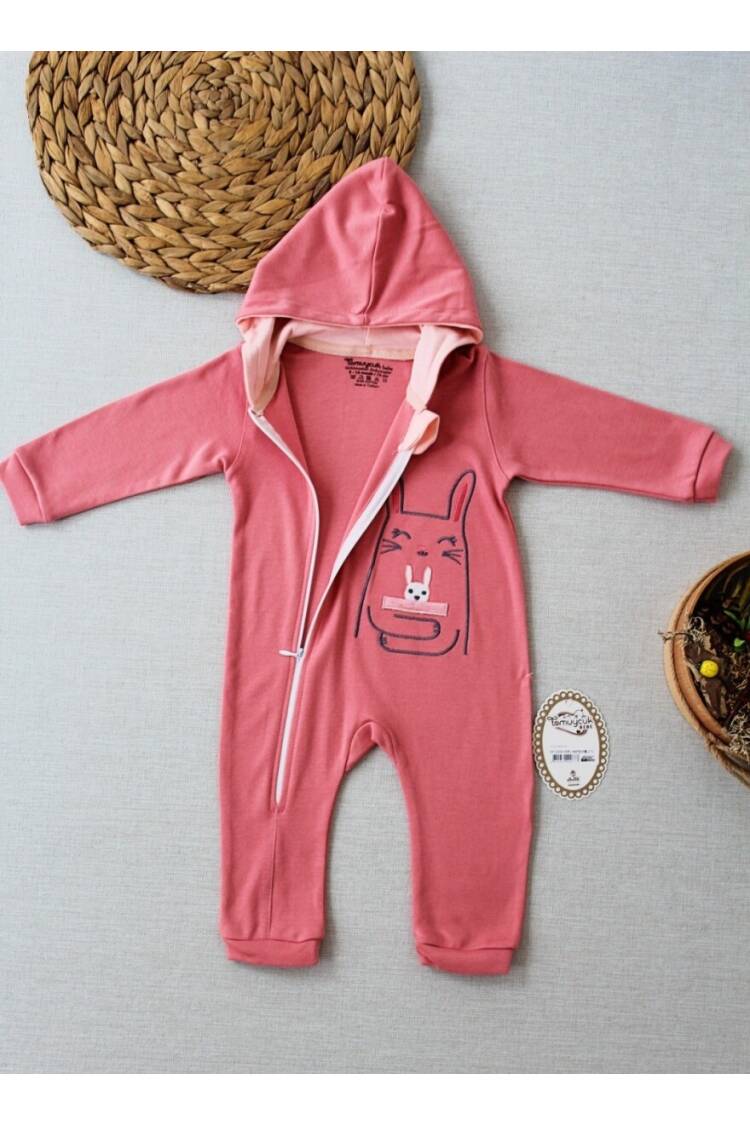 Wholesale Girls Hooded Jumpsuit 0-9M - Brand: Tomuycuk - Kids & Baby Clothes Wholesale - Globality Store