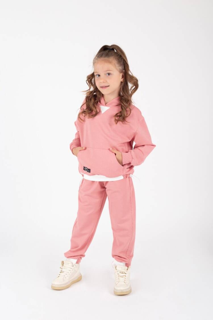 Wholesale Girl's Hooded Tracksuit Set 9-13Y - Brand: Pafim - Kids & Baby Clothes Wholesale - Globality Store