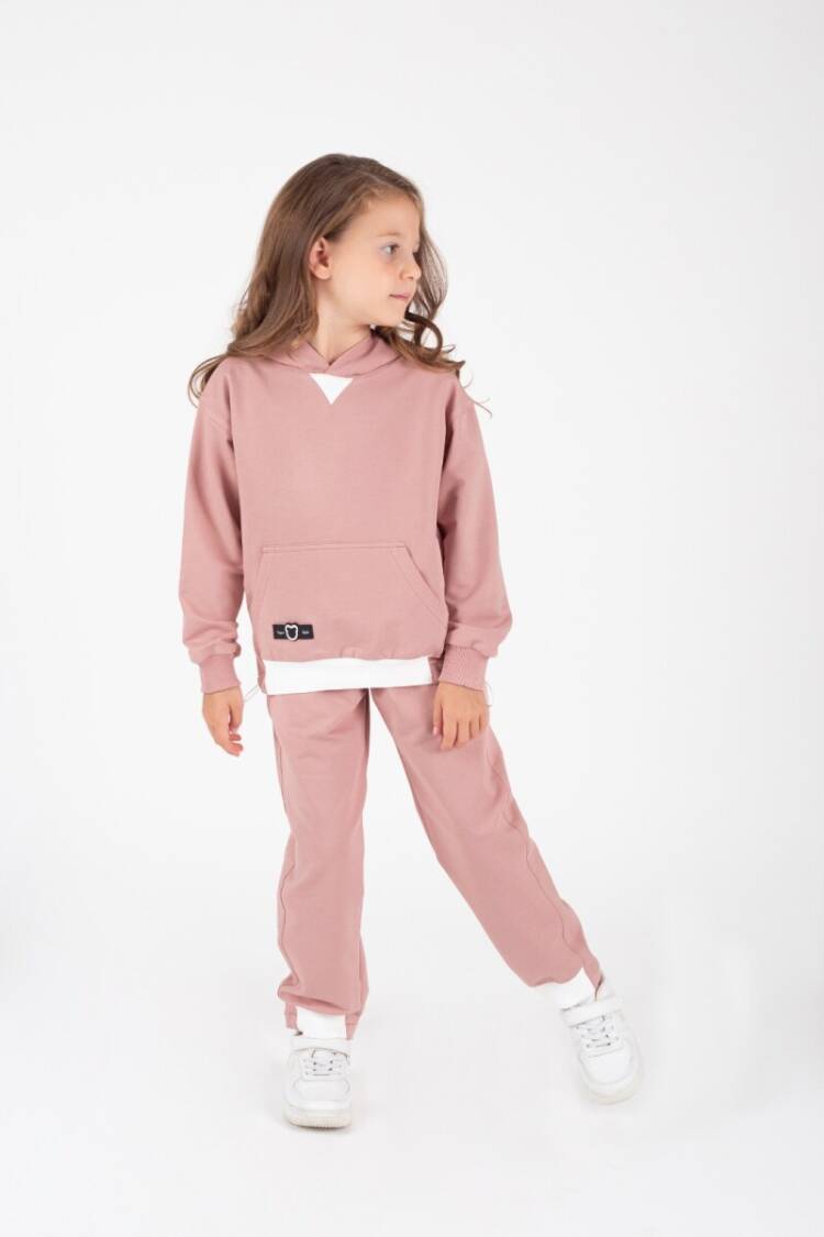 Wholesale Girl's Hooded Tracksuit Set 9-13Y - Brand: Pafim - Kids & Baby Clothes Wholesale - Globality Store