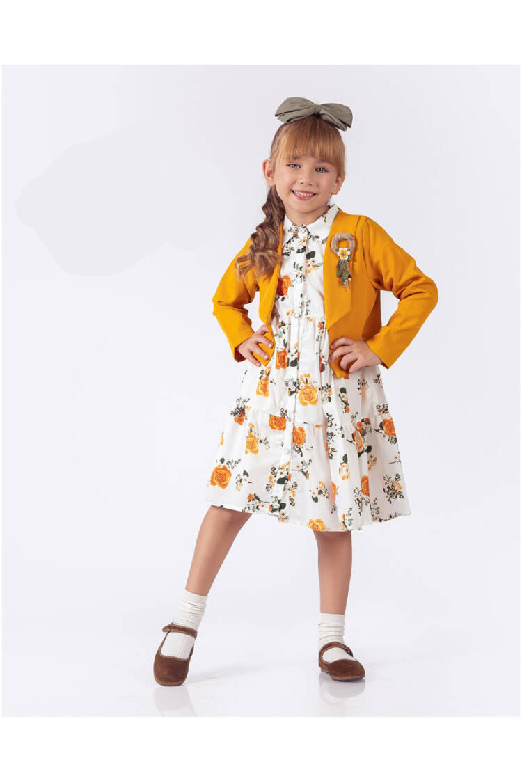 Wholesale Girls Jacket and Dress Set 9-12Y - Brand: Elayza - Kids & Baby Clothes Wholesale - Globality Store