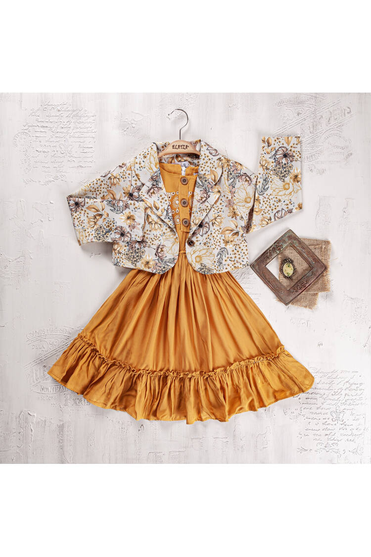 Wholesale Girls Jacket Dress 5-8Y - Brand: Elayza - Kids & Baby Clothes Wholesale - Globality Store
