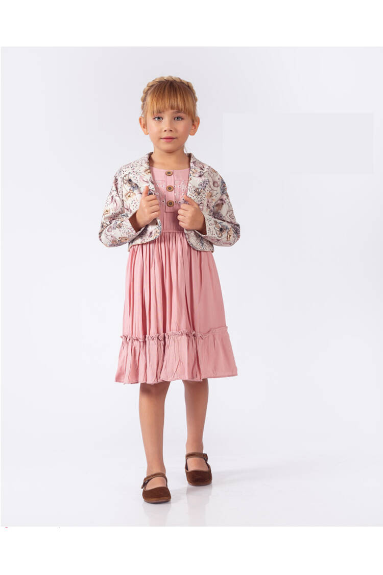 Wholesale Girls Jacket Dress 9-12Y - Brand: Elayza - Kids & Baby Clothes Wholesale - Globality Store