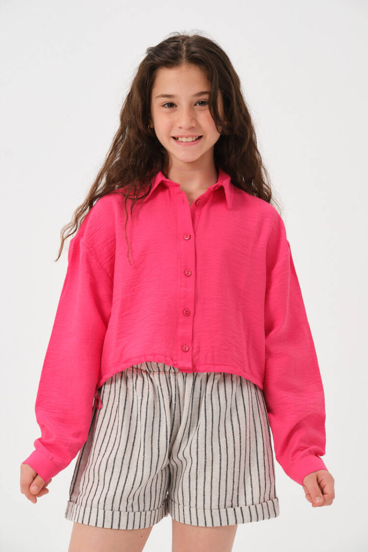 Wholesale Girls Long Sleeve Crop Shirt 8-15M - Brand: Jazziee - Kids & Baby Clothes Wholesale - Globality Store