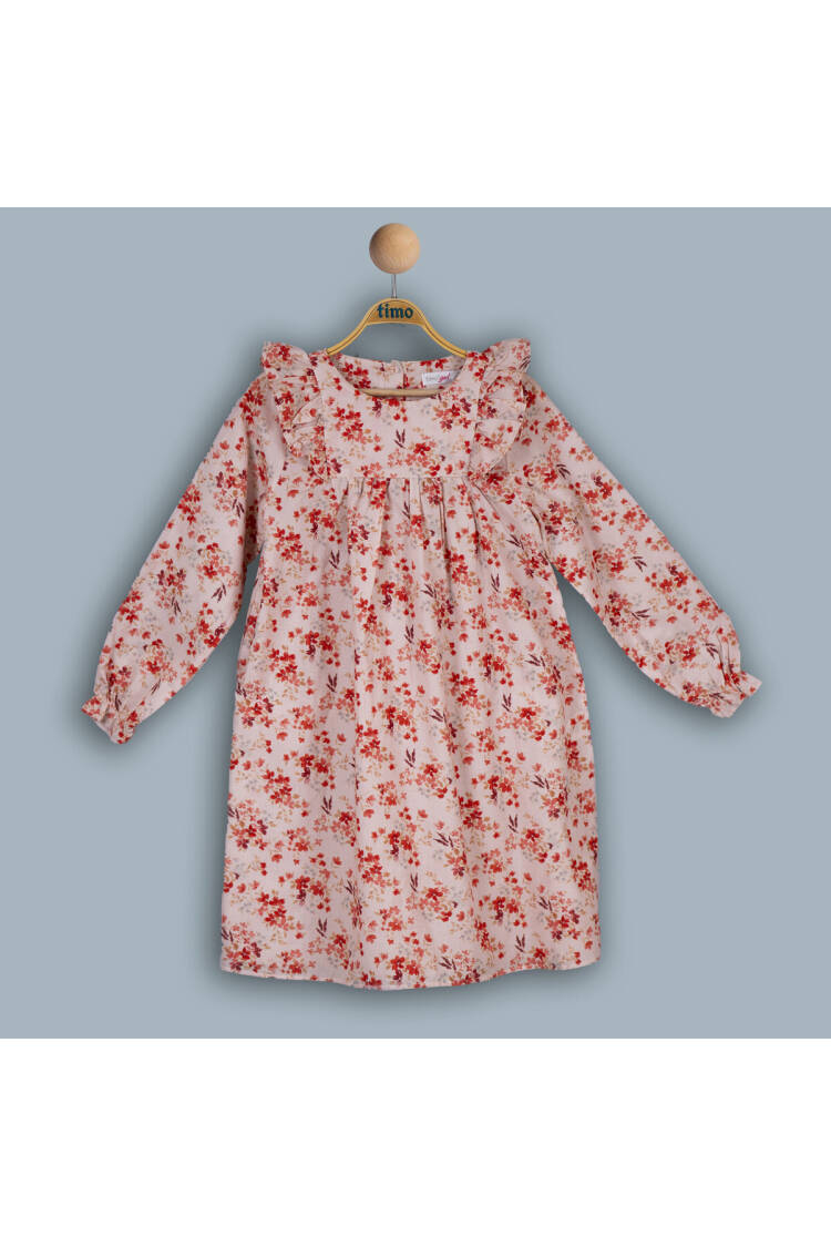 Wholesale Girls Long Sleeve Dress 2-5Y - Brand: Timo - Kids & Baby Clothes Wholesale - Globality Store