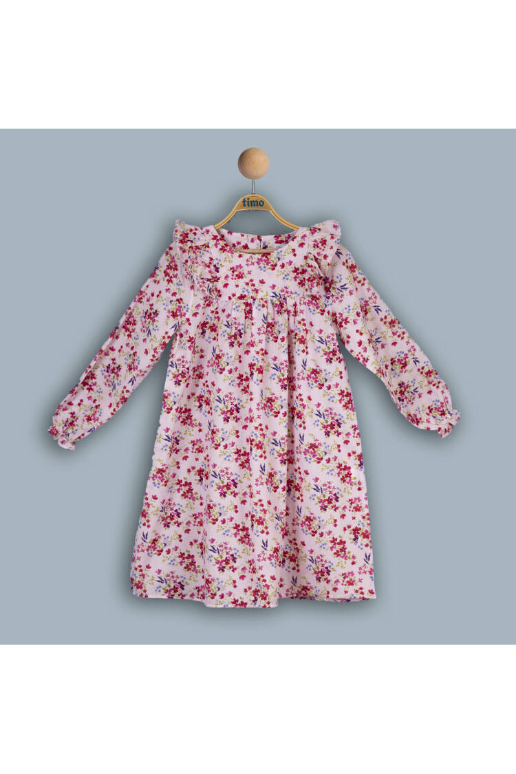Wholesale Girls Long Sleeve Dress 6-9Y - Brand: Timo - Kids & Baby Clothes Wholesale - Globality Store