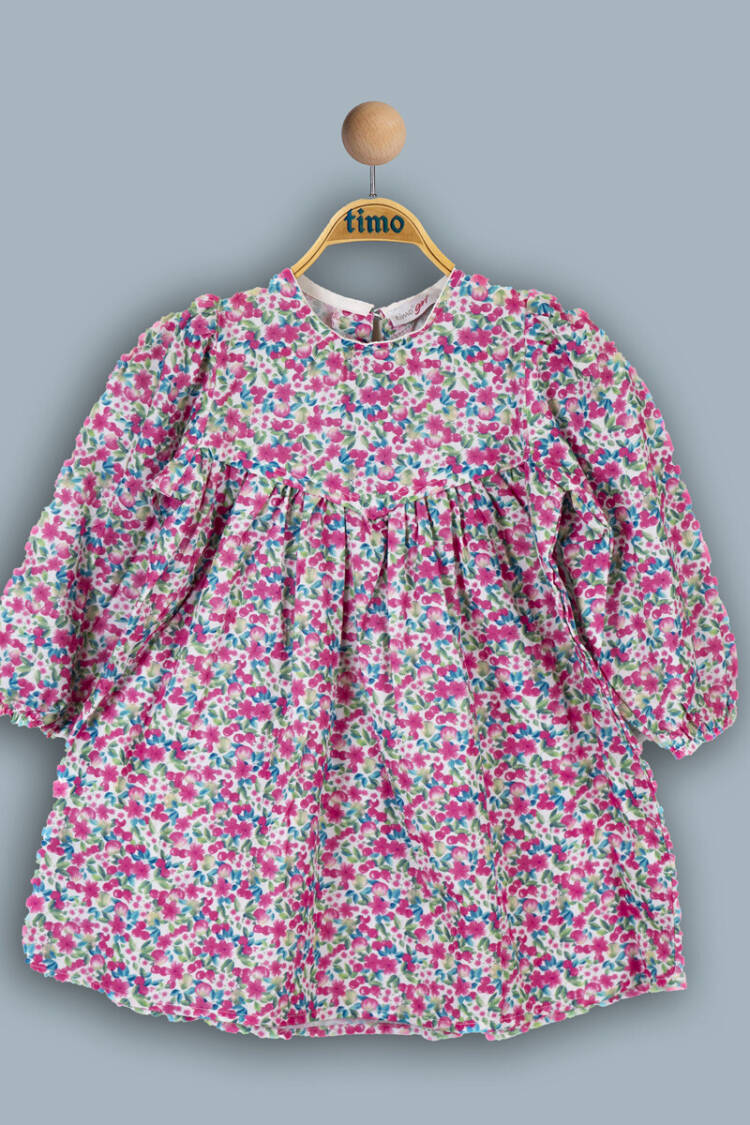 Wholesale Girls Long Sleeve Dress 6-9Y - Brand: Timo - Kids & Baby Clothes Wholesale - Globality Store