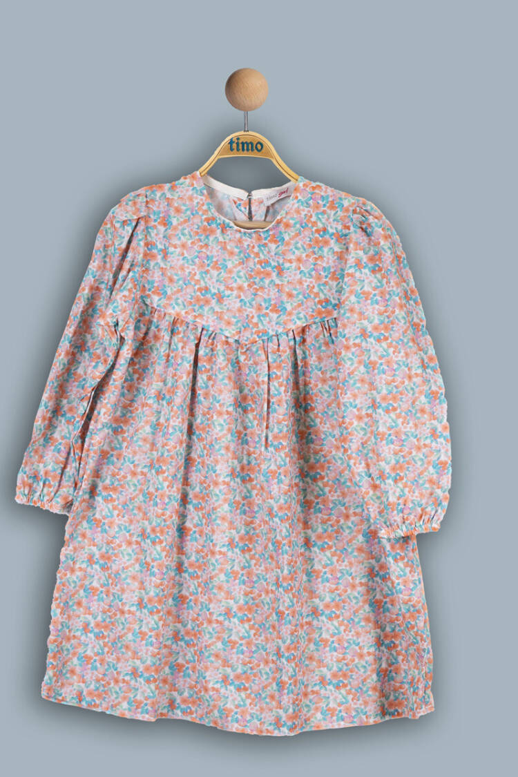 Wholesale Girls Long Sleeve Dress 6-9Y - Brand: Timo - Kids & Baby Clothes Wholesale - Globality Store
