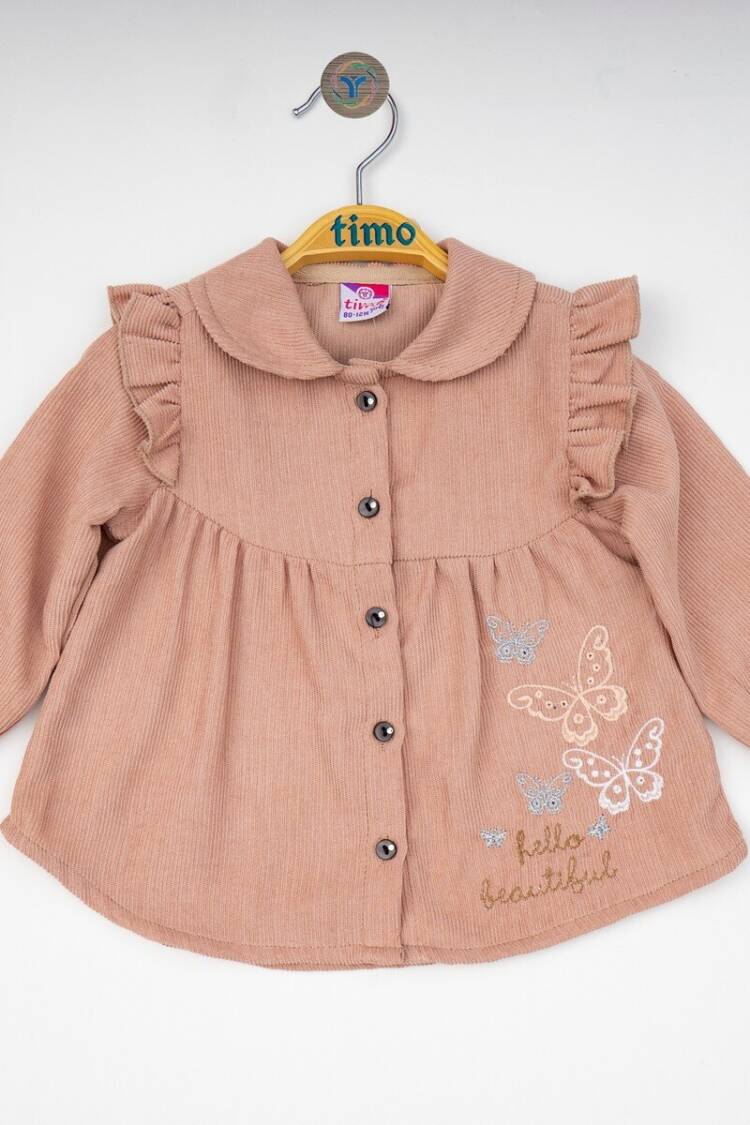 Wholesale Girls Long Sleeve Shirt 2-5Y - Brand: Timo - Kids & Baby Clothes Wholesale - Globality Store