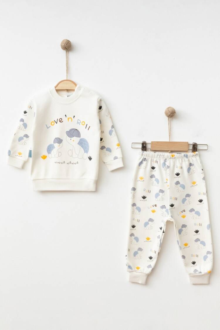 Wholesale Girls Pajama Set 6-12M - Brand: Hoppidik - Kids & Baby Clothes Wholesale - Globality Store