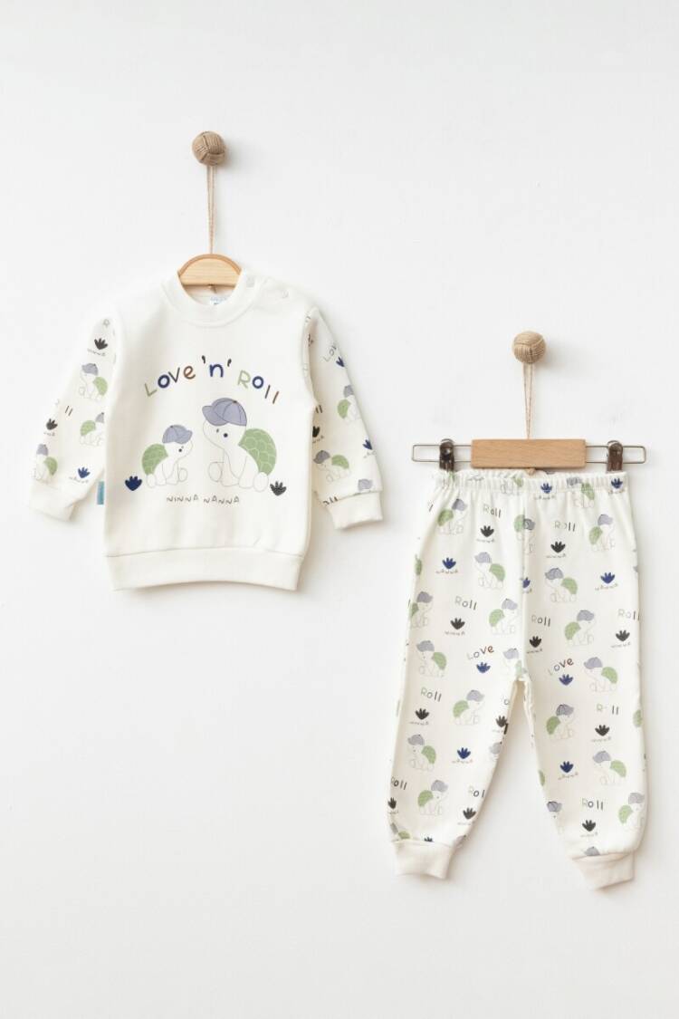 Wholesale Girls Pajama Set 6-12M - Brand: Hoppidik - Kids & Baby Clothes Wholesale - Globality Store