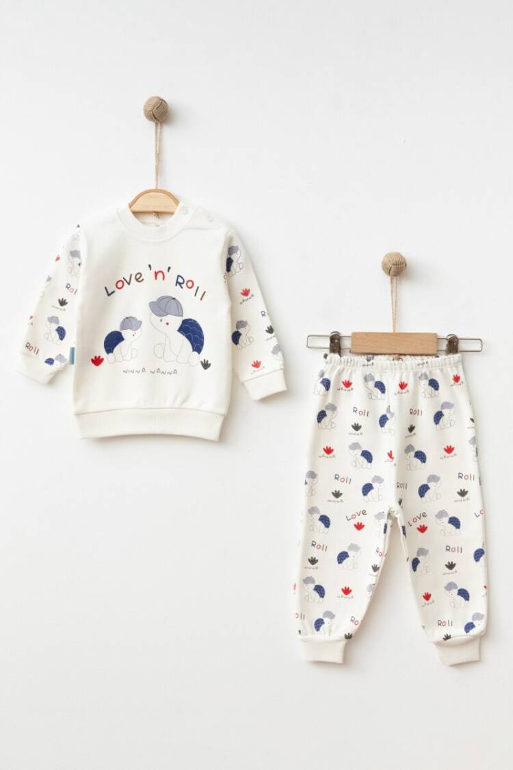 Wholesale Girls Pajama Set 6-12M - Brand: Hoppidik - Kids & Baby Clothes Wholesale - Globality Store