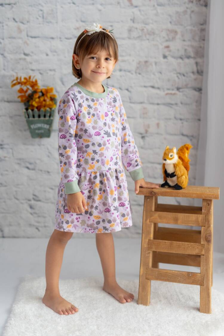 Wholesale Girls Patterned Dress 3-12Y - Brand: Zeyland - Kids & Baby Clothes Wholesale - Globality Store