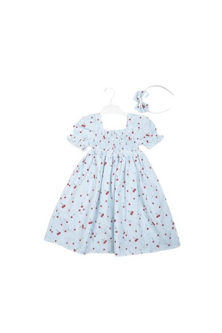 Wholesale Girls Patterned Dress 3-6Y - Brand: Büşra Bebe - Kids & Baby Clothes Wholesale - Globality Store