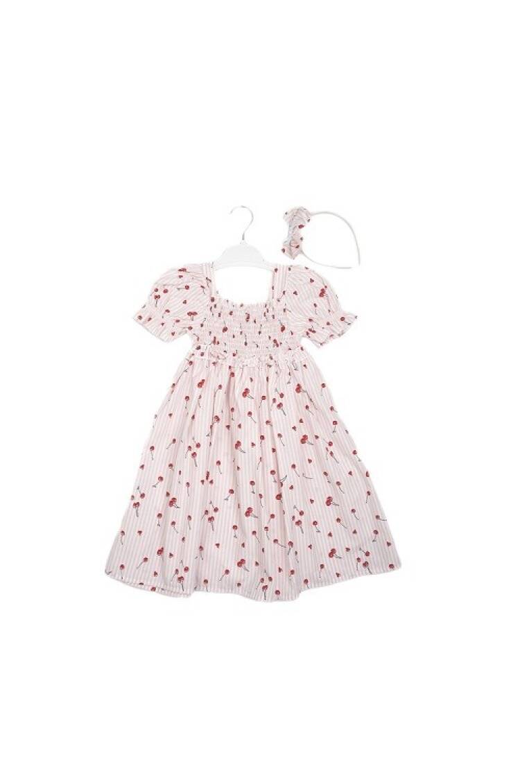 Wholesale Girls Patterned Dress 3-6Y - Brand: Büşra Bebe - Kids & Baby Clothes Wholesale - Globality Store