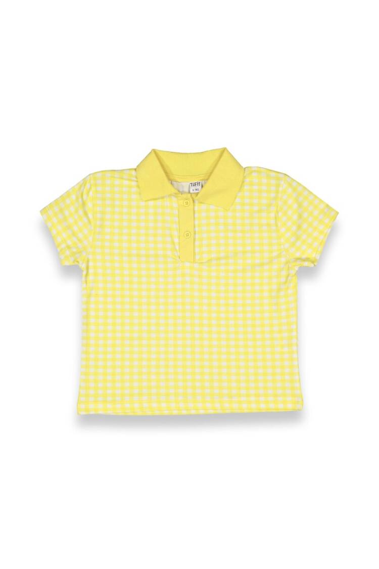 Wholesale Girls Plaid T-shirt 6-9Y - Brand: Tuffy - Kids & Baby Clothes Wholesale - Globality Store