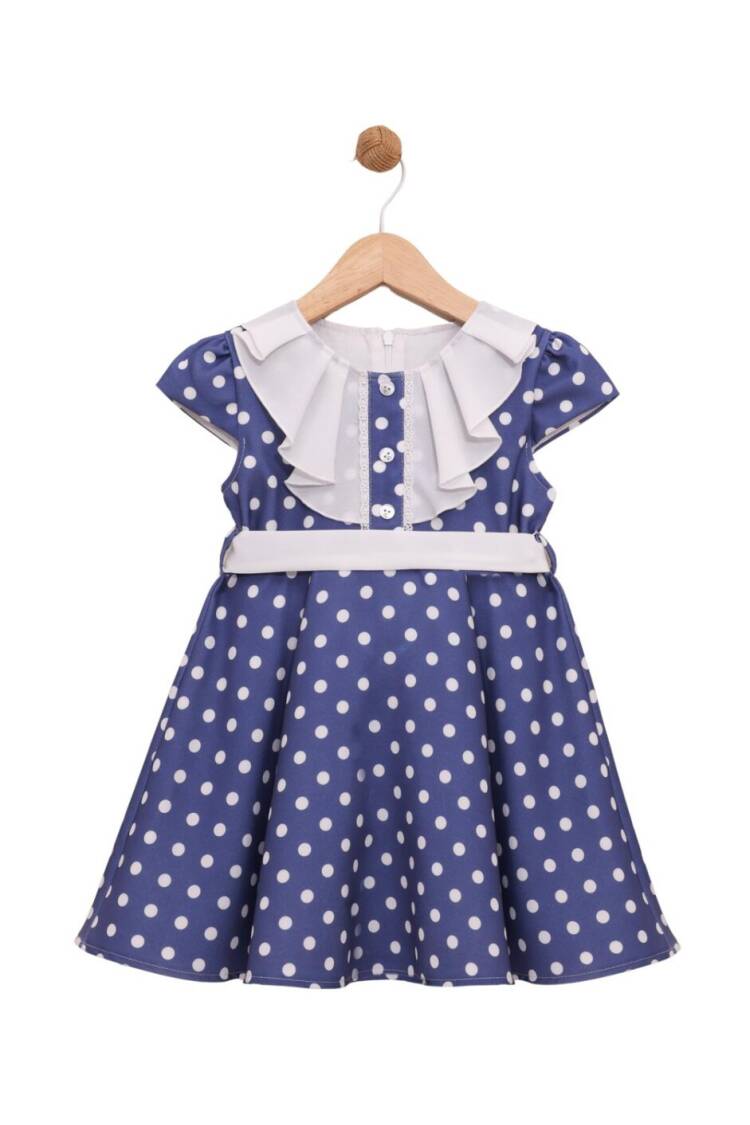 Wholesale Girl's Polka Dot Dress 2-5Y 1049-6778 - Brand: Lilax - Kids & Baby Clothes Wholesale - Globality Store