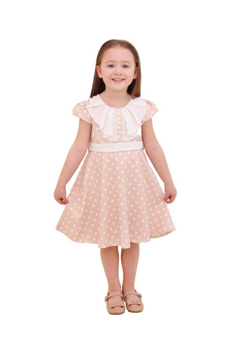 Wholesale Girl's Polka Dot Dress 2-5Y 1049-6778 - Brand: Lilax - Kids & Baby Clothes Wholesale - Globality Store