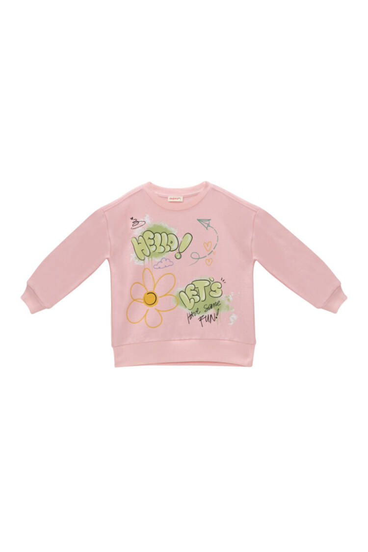 Wholesale Girl's Printed Sweatshirt 1-12Y - Brand: Zeyland - Kids & Baby Clothes Wholesale - Globality Store