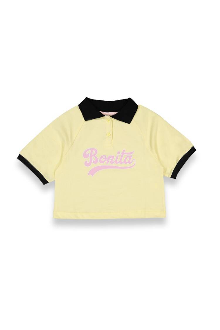 Wholesale Girls Printed T-shirt 6-9Y - Brand: Tuffy - Kids & Baby Clothes Wholesale - Globality Store