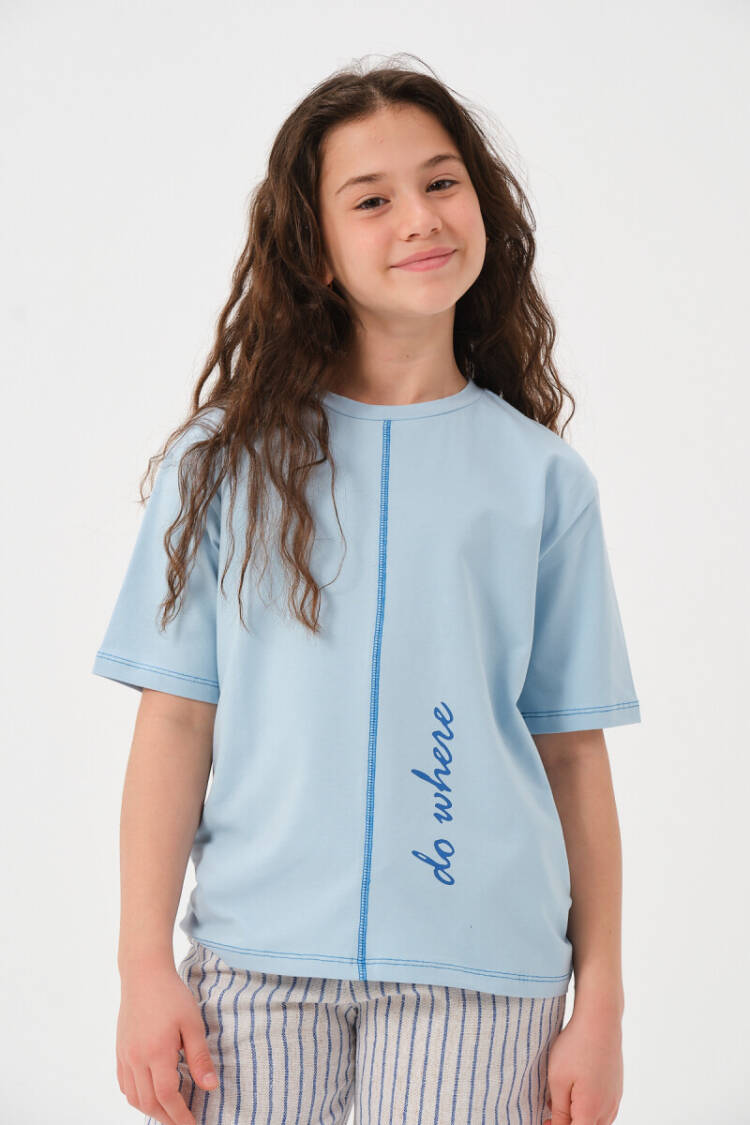 Wholesale Girls Printed T-shirts 8-15Y - Brand: Jazziee - Kids & Baby Clothes Wholesale - Globality Store
