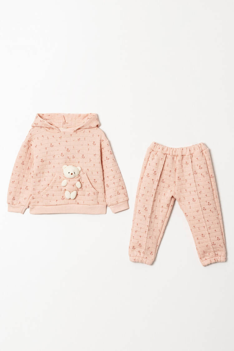 Wholesale Girls Printed Tracsuit Set 2-5Y - Brand: Tuffy - Kids & Baby Clothes Wholesale - Globality Store