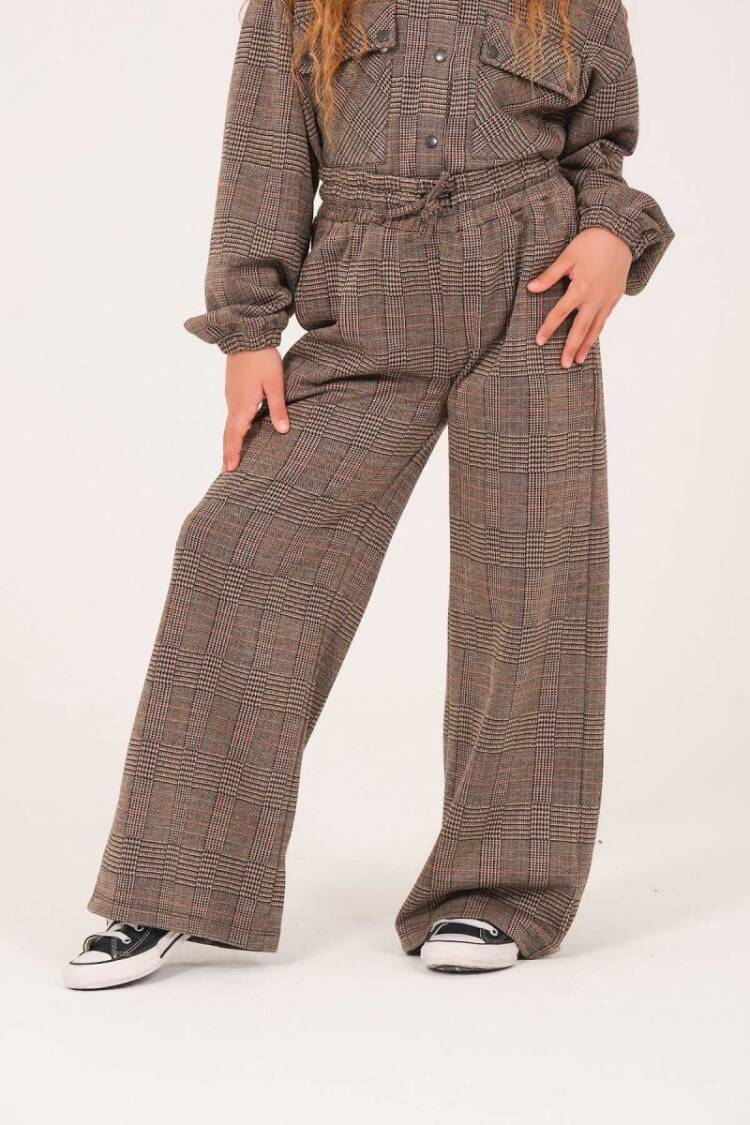 Wholesale Girls' Printed Wide-Leg Pants 8-15Y - Brand: Jazziee - Kids & Baby Clothes Wholesale - Globality Store