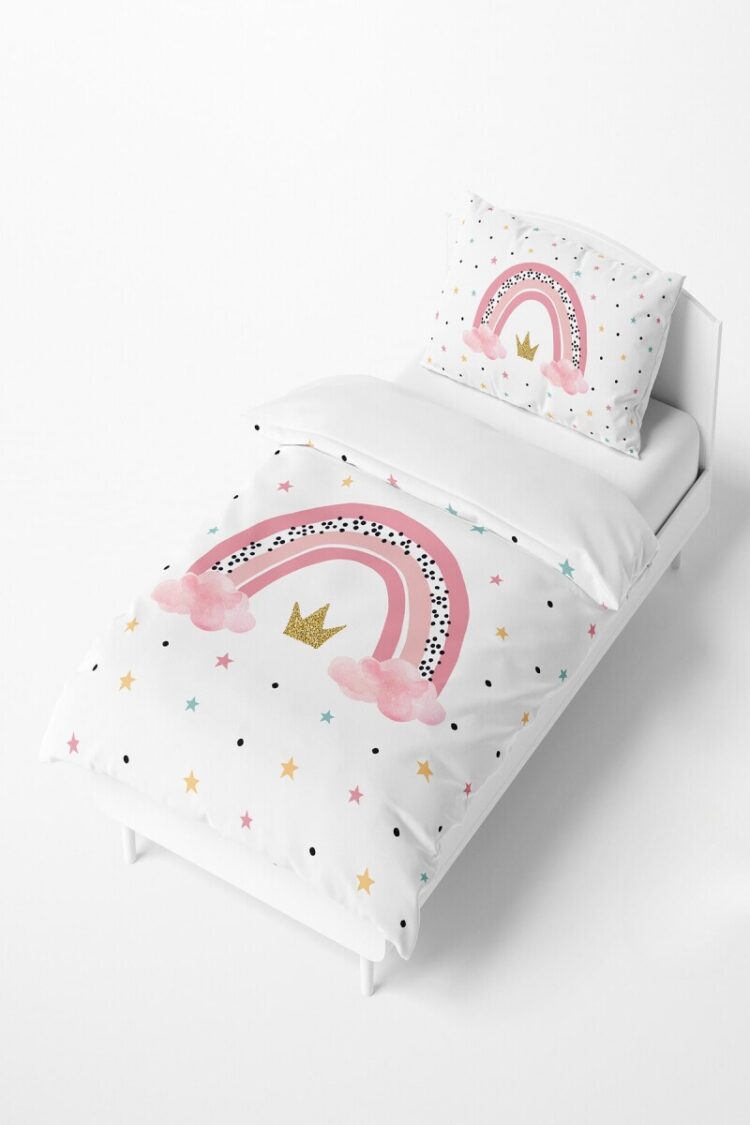 Wholesale Girls Rainbow Patterned Duvet Cover Set 160*220cm