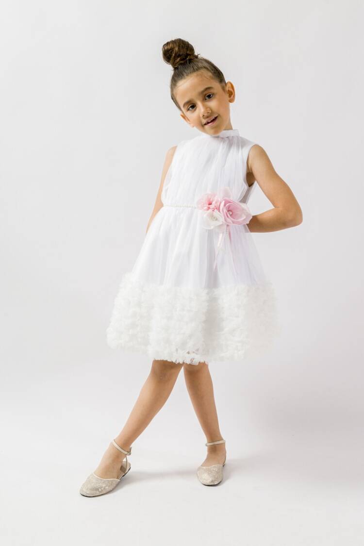 Wholesale Girls Ruffled Dress 2-5Y - Brand: Wecan - Kids & Baby Clothes Wholesale - Globality Store