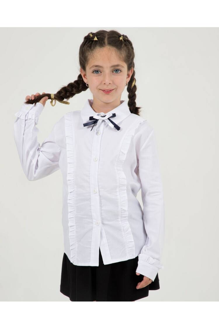 Wholesale Girls School Fornal Shirt 7-10Y - Brand: Büşra Bebe - Kids & Baby Clothes Wholesale - Globality Store