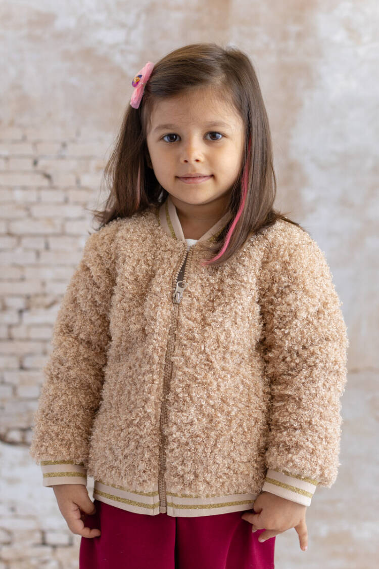 Wholesale Girls Shaggy Coat 6-48M - Brand: Zeyland - Kids & Baby Clothes Wholesale - Globality Store