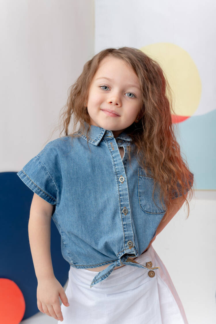 Wholesale Girls Shirt 3-14Y - Brand: Zeyland - Kids & Baby Clothes Wholesale - Globality Store