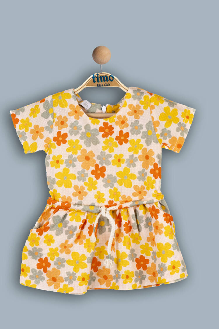 Wholesale Girls Short Sleeve Dress 2-5Y - Brand: Timo - Kids & Baby Clothes Wholesale - Globality Store