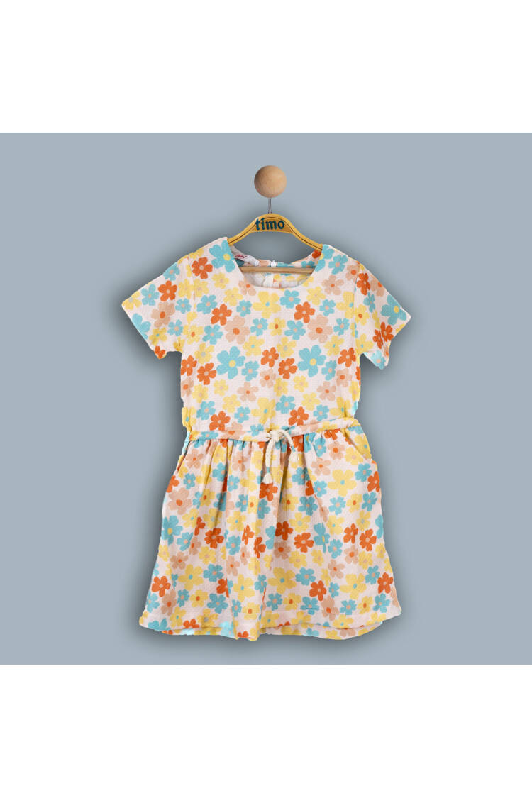 Wholesale Girls Short Sleeve Dress 2-5Y - Brand: Timo - Kids & Baby Clothes Wholesale - Globality Store