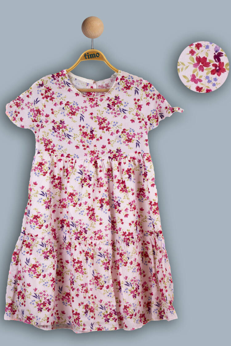 Wholesale Girls Short Sleeve Dress 6-9Y - Brand: Timo - Kids & Baby Clothes Wholesale - Globality Store