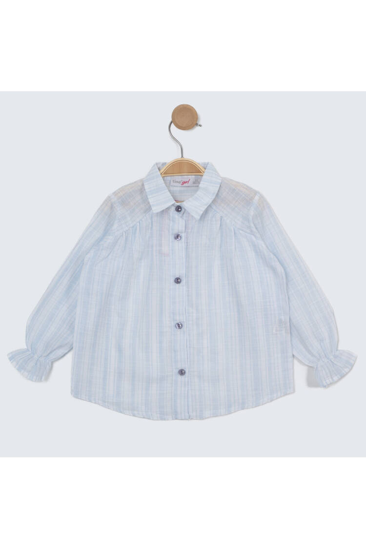 Wholesale Girl's Striped Long Sleeve Shirt 2-5Y - Brand: Timo - Kids & Baby Clothes Wholesale - Globality Store