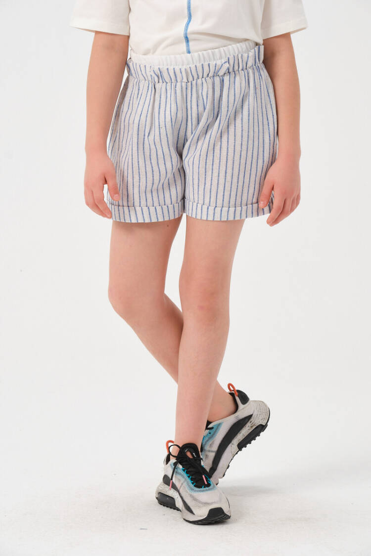 Wholesale Girls Striped Shorts 8-15Y - Brand: Jazziee - Kids & Baby Clothes Wholesale - Globality Store