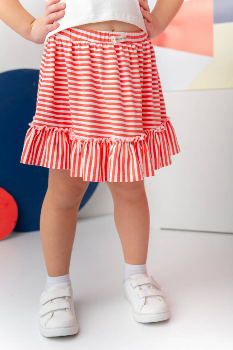 Wholesale Girl's Striped Skirt 3-12Y - Brand: Zeyland - Kids & Baby Clothes Wholesale - Globality Store