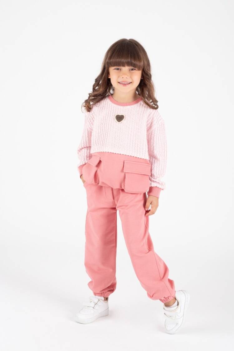 Wholesale Girl's Striped Tracksuit Set 1-5Y - Brand: Pafim - Kids & Baby Clothes Wholesale - Globality Store
