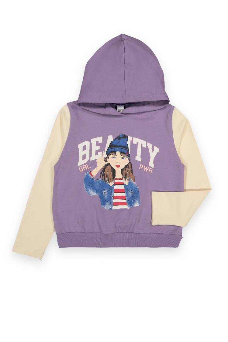 Wholesale Girls Sweat with Hoodie 6-9Y - Brand: Tuffy - Kids & Baby Clothes Wholesale - Globality Store