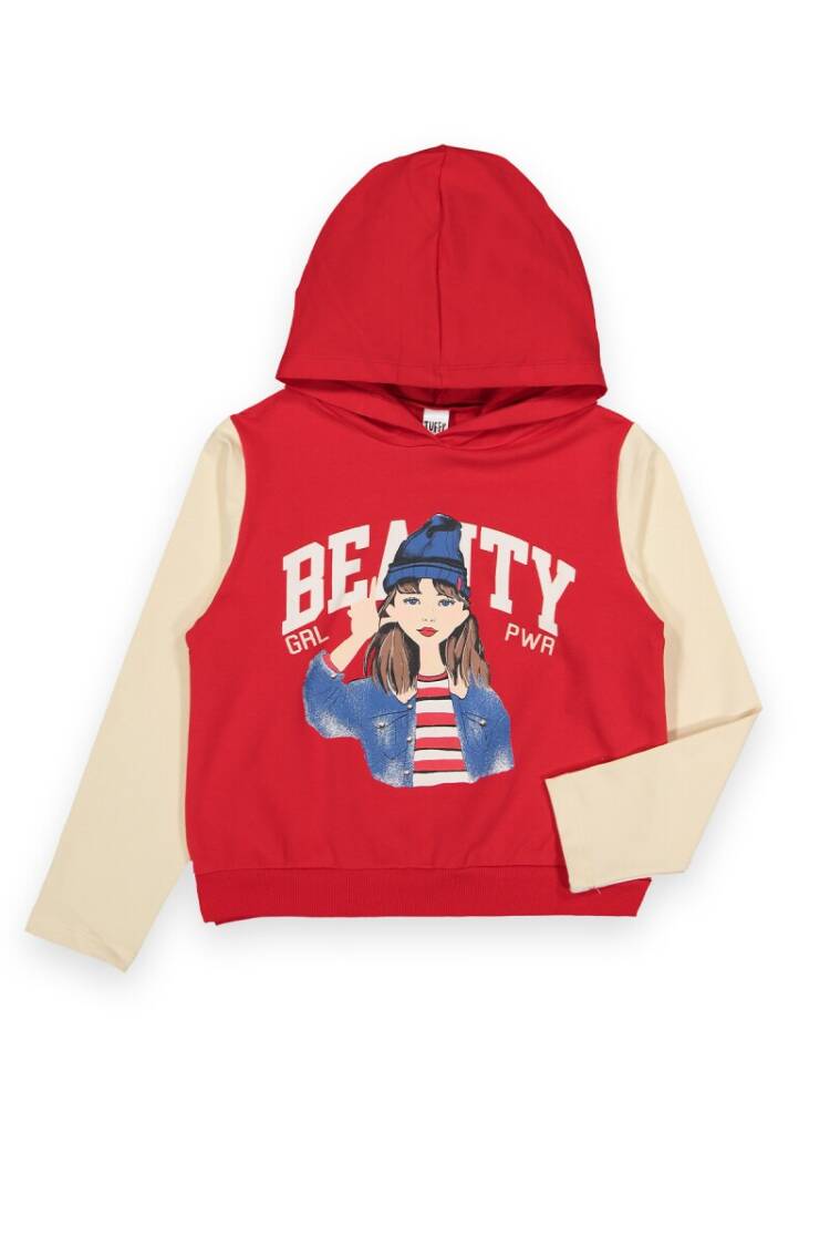 Wholesale Girls Sweat with Hoodie 6-9Y - Brand: Tuffy - Kids & Baby Clothes Wholesale - Globality Store