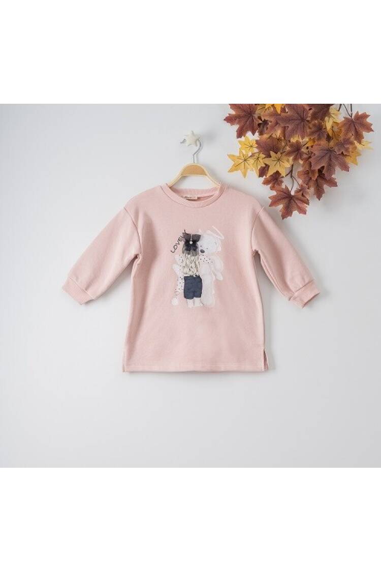 Wholesale Girls Sweat with Printed 3-6Y - Brand: Büşra Bebe - Kids & Baby Clothes Wholesale - Globality Store