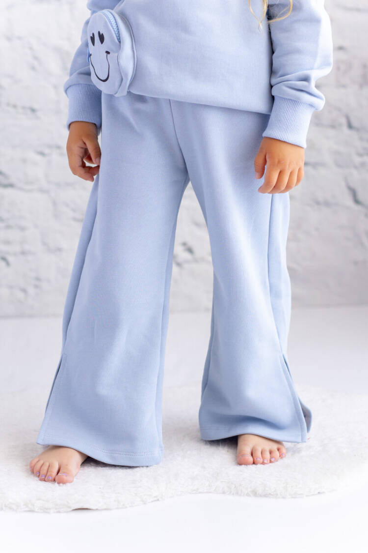 Wholesale Girl's Sweatpants with Slit Detail 1-12Y - Brand: Zeyland - Kids & Baby Clothes Wholesale - Globality Store