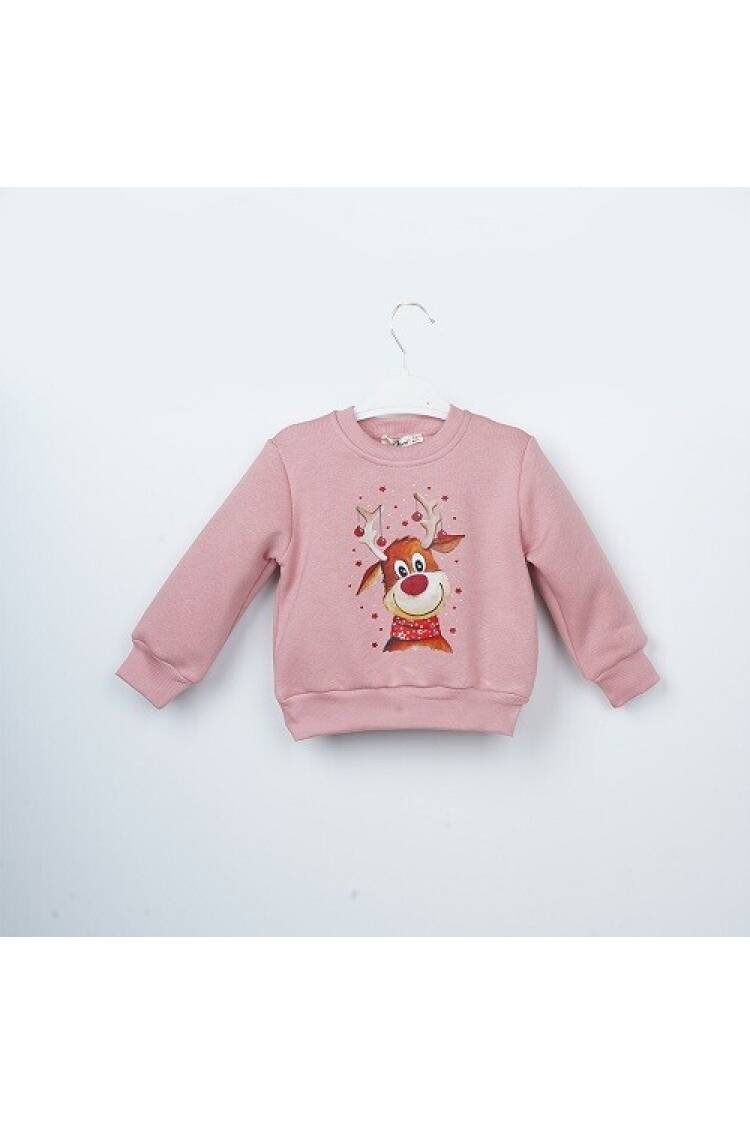Wholesale Girls Sweatshirt 3-6Y - Brand: Büşra Bebe - Kids & Baby Clothes Wholesale - Globality Store